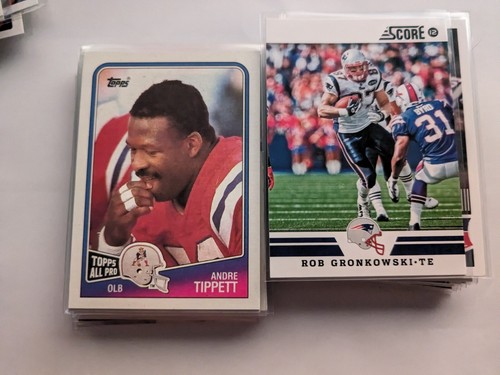 Lot (370) New England Patriots Cards Brady, Gronkowski, Welker, RCs 1988-2015 - Imagen 15 de 24