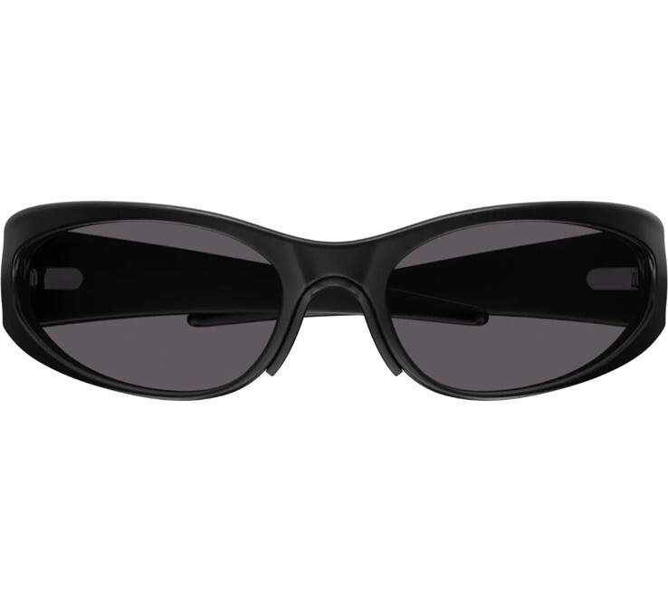Balenciaga Geometric Sunglasses BB0290S-001 Black Frame Grey  display picture 1