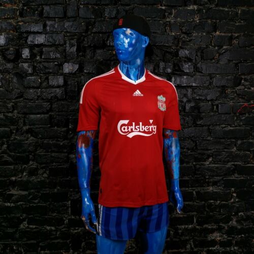 Camiseta deportiva de fútbol Liverpool Home 2008 - 2010 Adidas 313214 para hombre talla M - Imagen 1 de 12