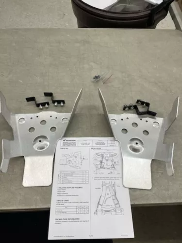 HONDA 08P70-HL6-A60 REAR ALUMINUM A-ARM GUARDS KIT