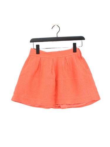 Ba&sh Damen Minirock UK 4 orange 100% andere kurz Mini