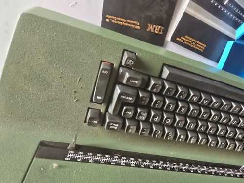 Green IBM Selectric II 2 Typewriter With Extras Read Descripton - Picture 7 of 14