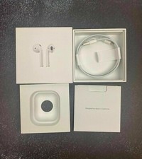 Genuine Apple AirPod Retail Box, Manuals charging cable only