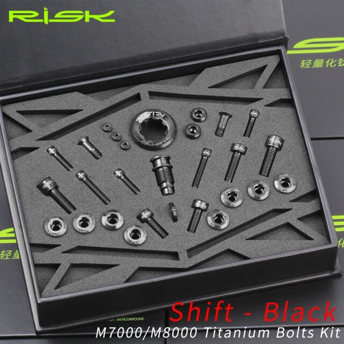 Titanium Alloy Shifters Brake Fixing Bolts Screws Set for M7000 M8000 - Picture 10 of 24