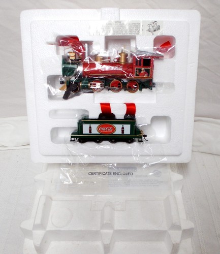 BACHMANN HAWTHORNE COCA COLA HOLIDAY EXPRESS On30 MASSSTAB ZUGSTARTERSET - Bild 2 von 18