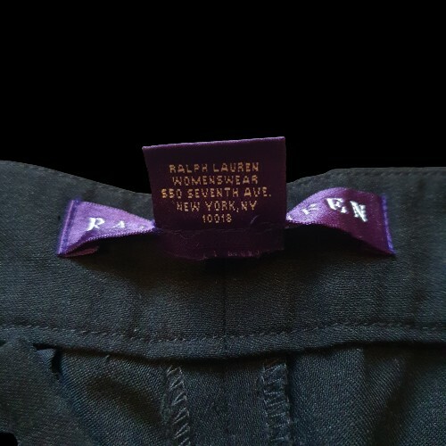 Ralph Lauren Damenhose/Hose graue Wolle Made in USA Größe 6 - Bild 8 von 11