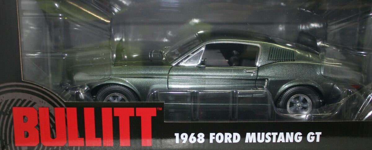 1/18 1968 FORD MUSTANG GT FASTBACK GREEN 1/18 1968 FORD MUSTANG GT FASTBACK GREEN