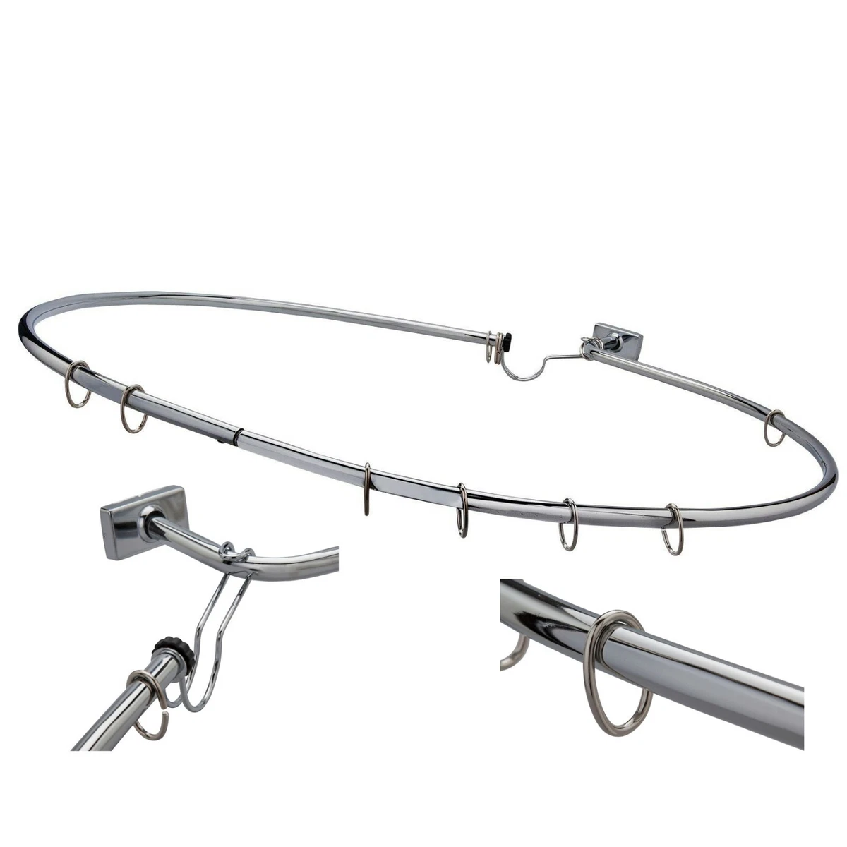 Ceiling Mounted Shower Curtain Rail Argos Shelly Lighting