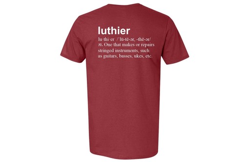 Philadelphia Luthier Tools T-shirt Luthier Definition Guitar Player Gift - Afbeelding 2 van 3