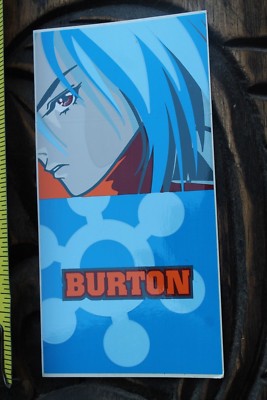 BURTON Snowboards Japan Anime Sexy Cartoon Hook Ups Vintage