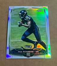 2014 Topps Chrome # 219 Paul Richardson Rookie Refractor Seattle Seahawks