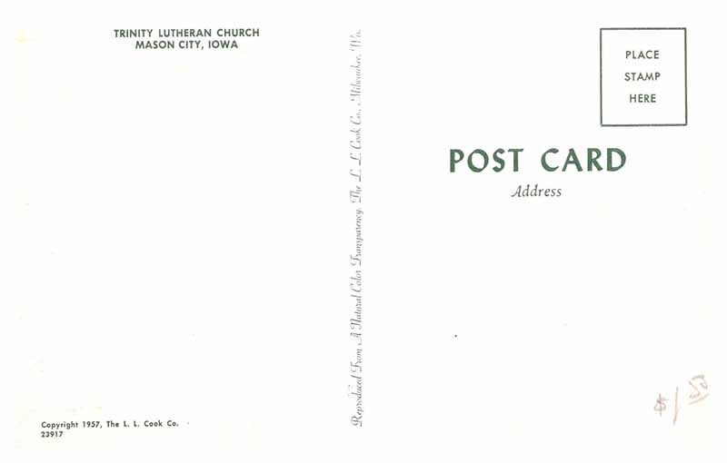 Postcard CHURCH SCENE Mason City Iowa IA 9/27 AP0390 eBay