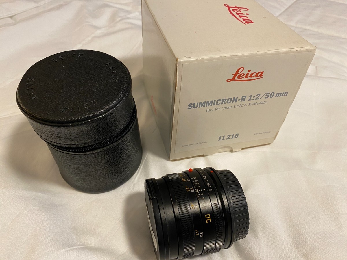Mint!!! Leica Leitz Summicron-R 50mm F2 SimMount Simmod (EF