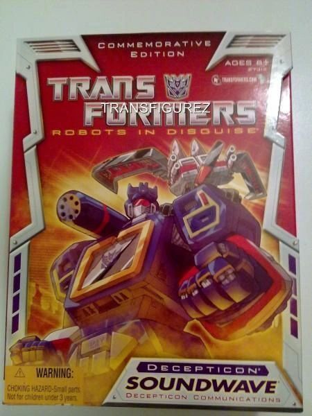 TRANSFORMERS G1 HASBRO SOUNDWAVE BOOK REISSUE RAVAGE MISB