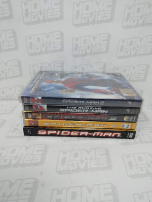 Spider-Man Lot 1+2+3 + Amazing 1+2 - 5 DVD MARVEL - gebraucht 