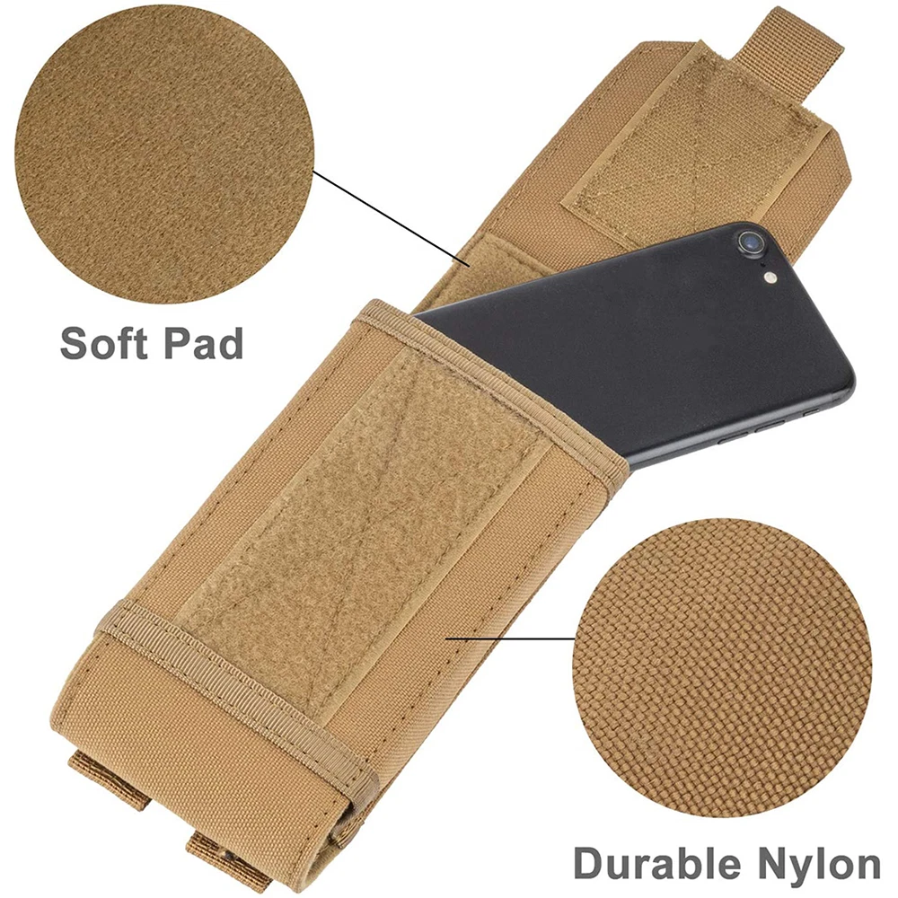 Smartphone Belt Pouch Molle Tactical Phone Cover Case for Phones