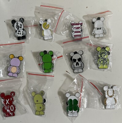 #ad Disney VINYLMATION Pins lot of 12 $19.00