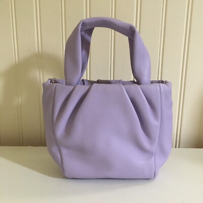 Zara light purple lavender mini crossbody purse new with tags NWT