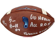 Sam Howell Signed North Carolina Tar Heels Nike Football Multi Inscribed Beckett