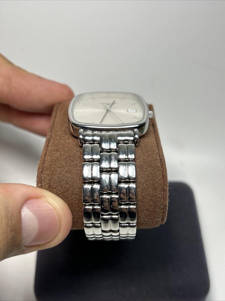 Men's Classic Longines L4.761.4 Swiss Quartz l.263.2 Date