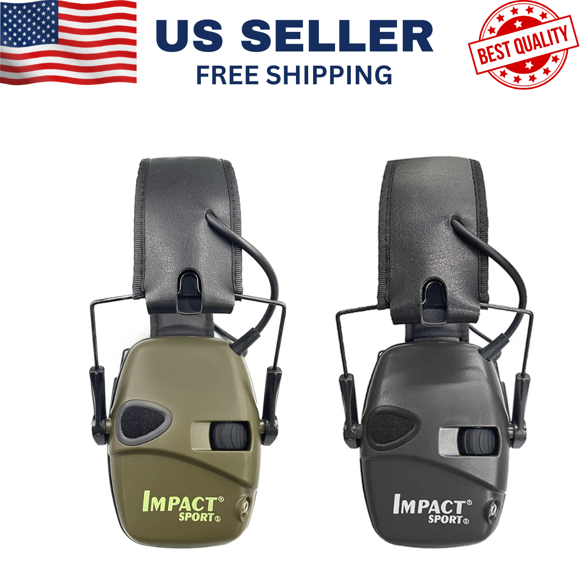 Howard Leight Ear muff Impact Sport Electronic Shooting Ear Defenders Protection