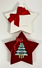 Tipperary Crystal Christmas Tree Ornament