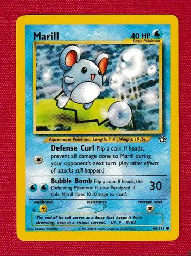 Pokemon - Neo Genesis ⭐️ Cards English Single - Common Doesn'T Rare Vintage - Picture 3 of 51
