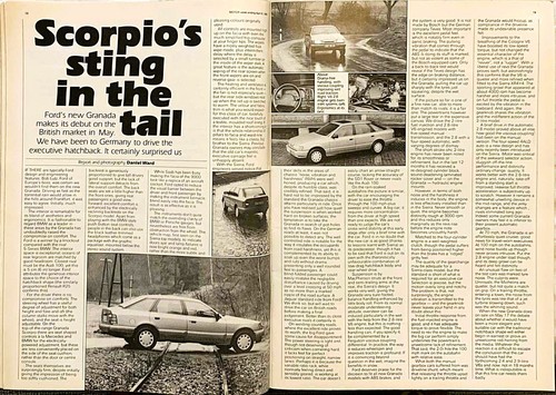 MOTOR MAGAZINE 06-APR-85- Honda Civic GT, Reliant Scimitar SS1, MG Montego Turbo - Picture 5 of 7