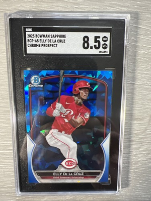 #ad 2023 Bowman Sapphire BCP 65 Elly De La Cruz SHC 8.5 $20.00