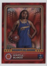 2024 Chrome McDonald's All American Red Lava Refractor /125 Mikayla Blakes 1k9t