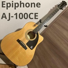 Epiphone AJ-100CE chitarra acustica elettrica con custodia
