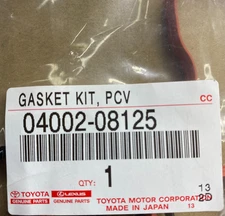 Toyota Genuine Parts OE 04002-08125 Gasket Kit, Pcv 04002-08125