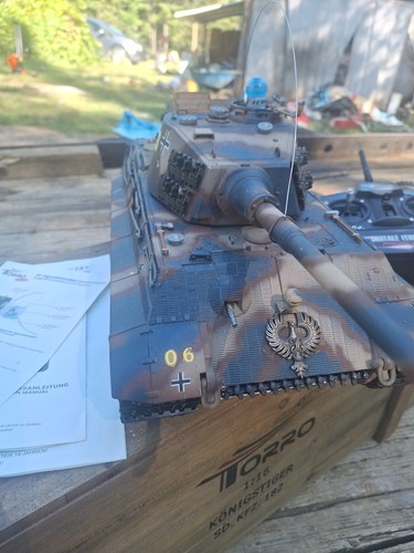 Torro 1112200701 1/16 RC IR Tank - Camouflage - Picture 6 of 15