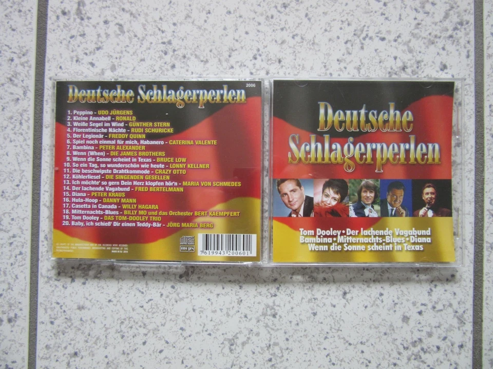Deutsche Schlagerperlen CD - Bild 1 von 1