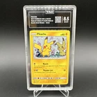 Pokemon TCG Pikachu SM162 Black Star Promo Holo English TAG Graded 8.5