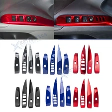 ABS Door Window Lift Switch Panel Trim Accessories Kit For Toyota Camry 2018-25