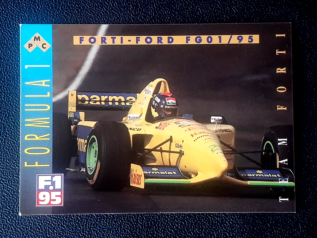 FORTI / FORD 1995 PMC FORMULA 1 RACING / F1 GRAND PRIX COLLECTION
