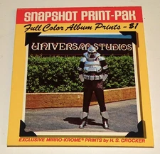 Universal Studios Hollywood "Snapshot Print-Pak" Cylon Battle of Galactica, etc.