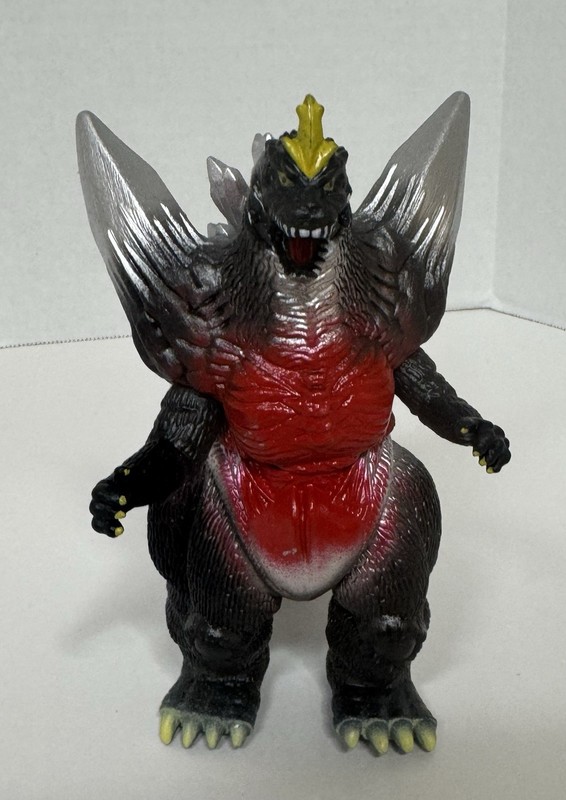 Space Godzilla Figure Soft Vinyl EUC Unbranded Kaiju