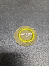 1940s Boy Scout Merit Badge Airplane Structure Hard To Find