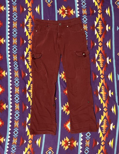 Kuhl Splash Roll-Up Hose Caprihose 30" Schrittlänge Damen 8 rot UPF50 Sommer Wandern