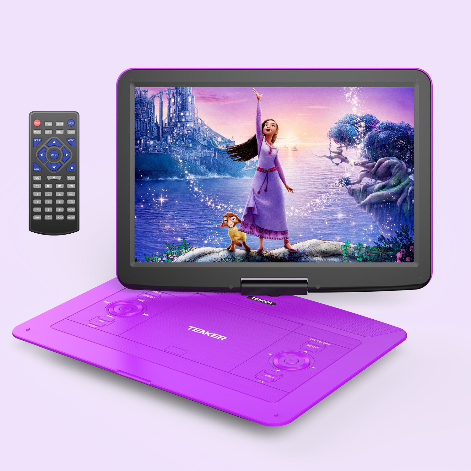 5-hour Rechargeable Swivel Screen Region-free