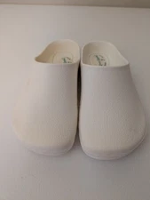 River Rapids Women's White Rubber Slip On Clog Gardening, Work, Beach Size 7 New