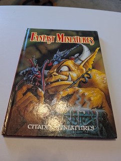 Citadel miniatures Fantasy Miniatures Hard Back Book