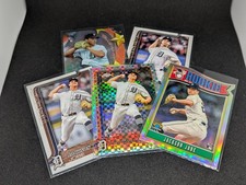  📌5x Rookie Lot 💥Jackson Jobe💥2025 Topps/ Chrome/ Bowman-📌See Description 📌