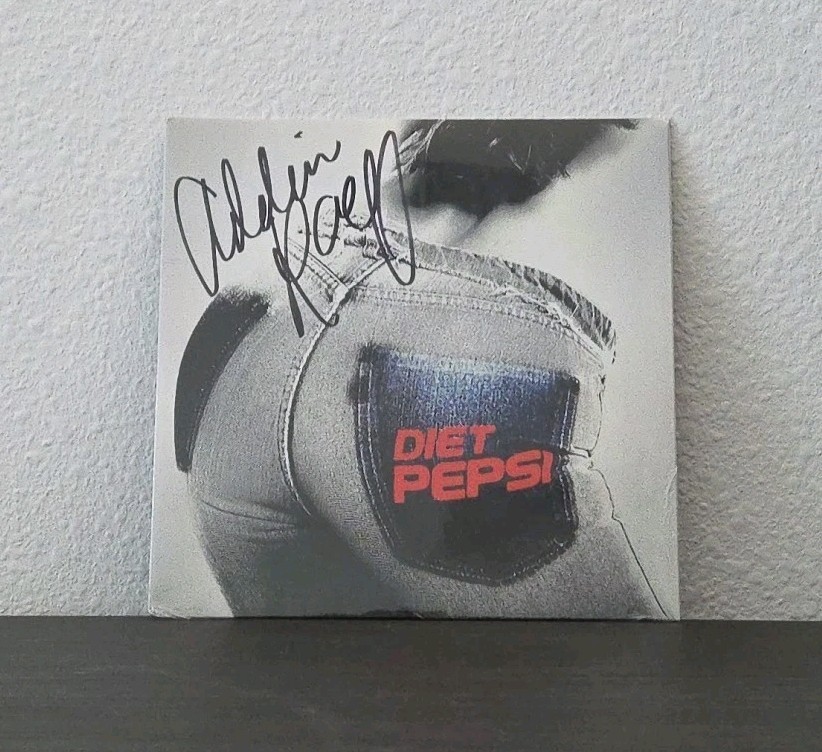 SIGNED - Addison Rae Diet Pepsi 7” Vinyl Red Limited Edition Autographed ✅