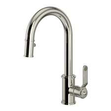 Rohl U.4543HT-PN-2 Armstrong Pull-Down Prep Kitchen Faucet - Polished Nickel