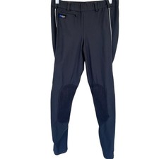 Irideon Riding Wear Women's Black Full Seat Breeches X-Large Made in USA