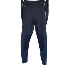 Irideon Women's Black Elite Knee Patch Riding Pants XL Jogger Casual Jodhpur 