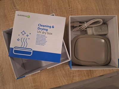Audio Nova Cleaning & Drying Box für Hörgeräte unbenutzt 